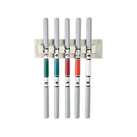 Fabrication Enterprises Wate Bar Rack - 3-Bar Vertical Wall Rack 10-1645